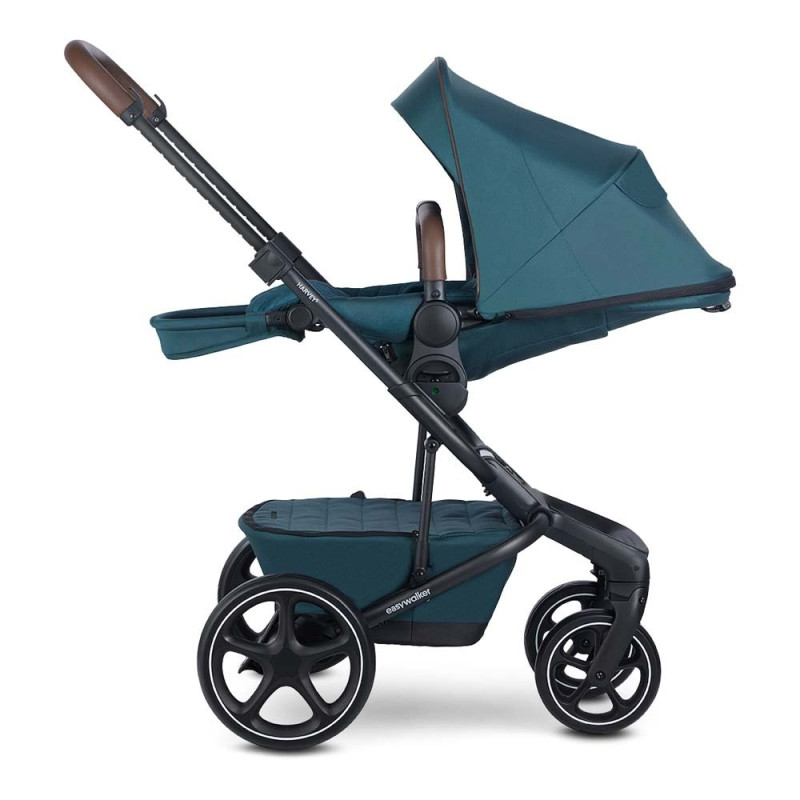 Універсальна коляска 2 в 1 Easywalker Harvey 5 Premium MIDDLE LUX jade green