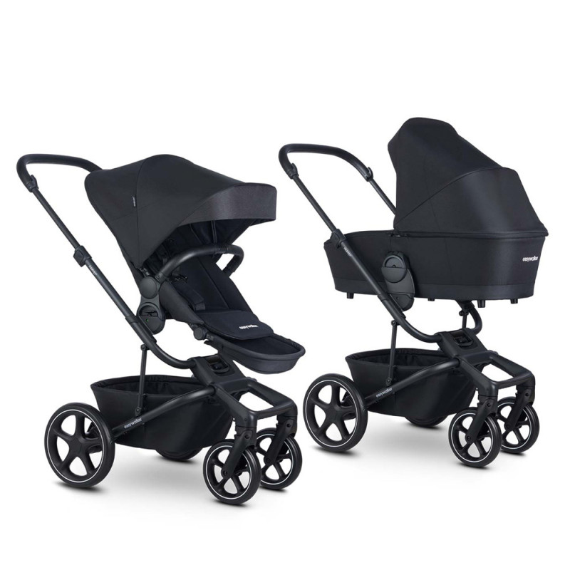 Універсальна коляска 2 в 1 Easywalker Harvey5 MIDDLE LUX midnight black