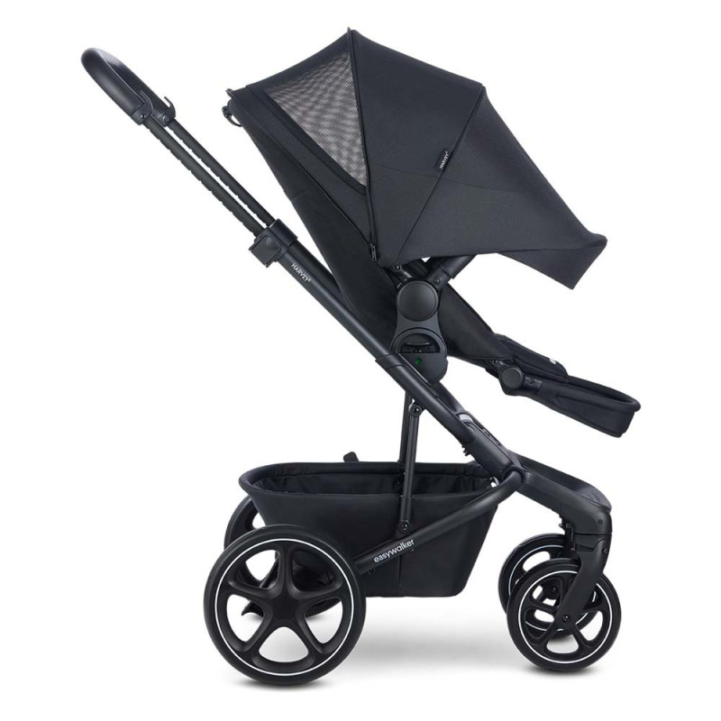 Універсальна коляска 2 в 1 Easywalker Harvey5 MIDDLE LUX midnight black