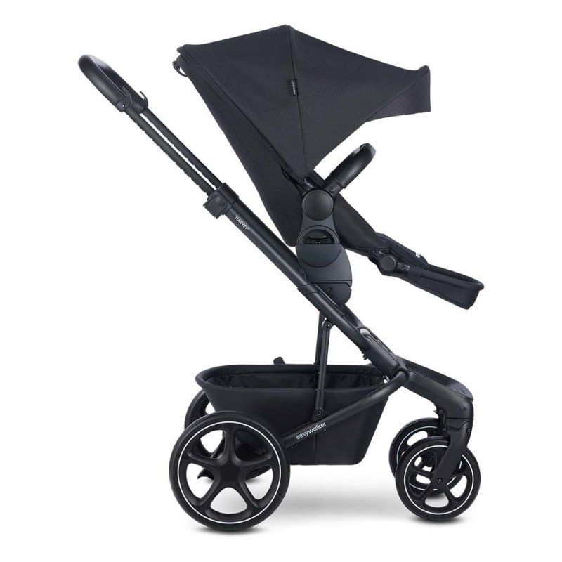 Універсальна коляска 2 в 1 Easywalker Harvey5 MIDDLE LUX midnight black