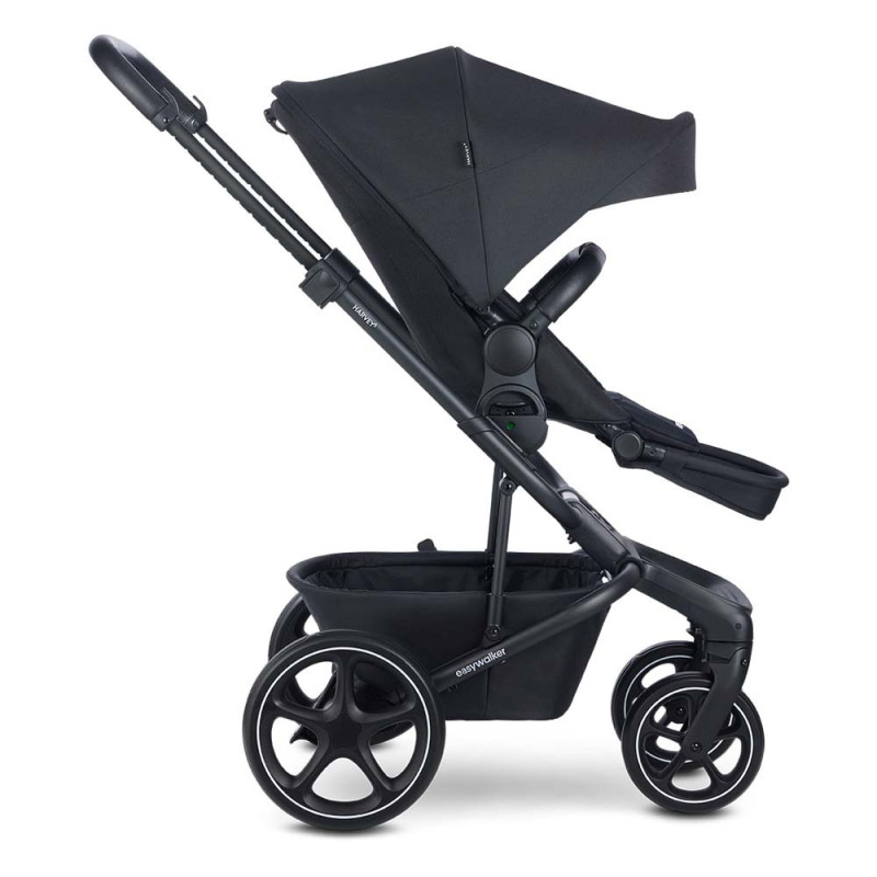 Універсальна коляска 2 в 1 Easywalker Harvey5 MIDDLE LUX midnight black