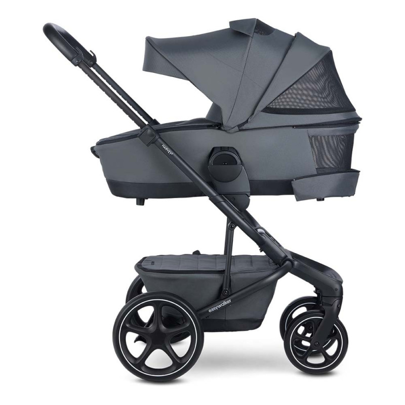 Універсальна коляска 2 в 1 Easywalker Harvey 5 Premium MIDDLE LUX сірий