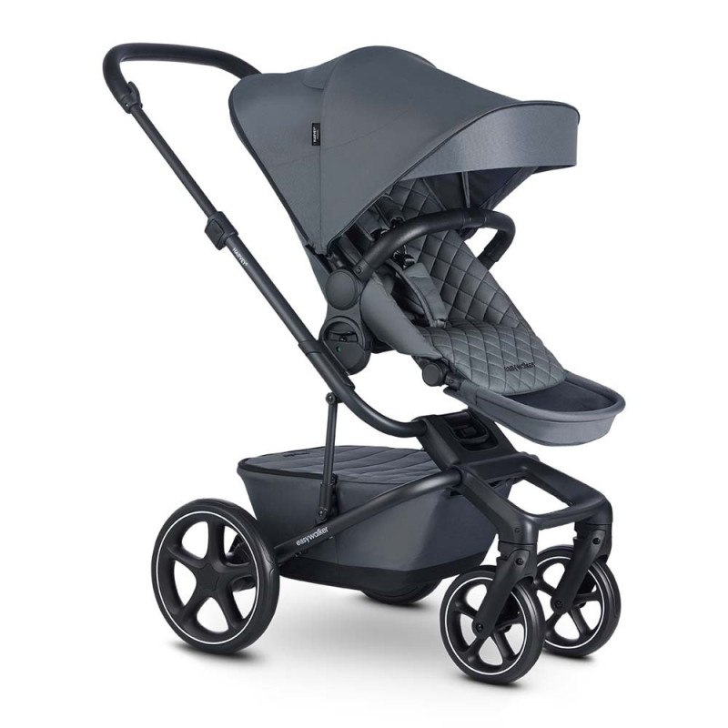 Універсальна коляска 2 в 1 Easywalker Harvey 5 Premium MIDDLE LUX сірий