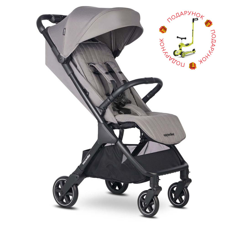 Прогулянкова коляска Easywalker PROMO Jackey2 Pebble Grey артEJA20002 PROMO