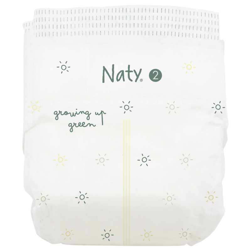 Одноразові дитячі підгузки BioEmbrace Eco by Naty. Розмір 2 (3-6 кг.), 33 шт. в упаковці.