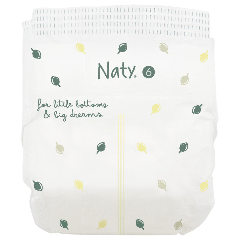 Одноразові дитячі підгузки BioEmbrace Eco by Naty. Розмір 6 (16+ кг.), 17 шт. в упаковці.