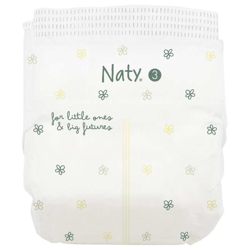 Одноразові дитячі підгузки BioEmbrace Eco by Naty. Розмір 3 (4-9 кг.), 50 шт. в упаковці.