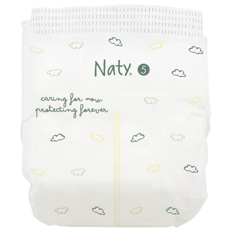 Одноразові дитячі підгузки BioEmbrace Eco by Naty. Розмір 5 (11-25 кг.), 40 шт. в упаковці.