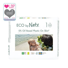 Підгузки Eco by Naty Розмір 1, 25штв упаковці.