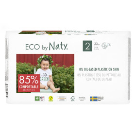 Підгузки Eco by Naty Розмір 2, 33штв упаковці.