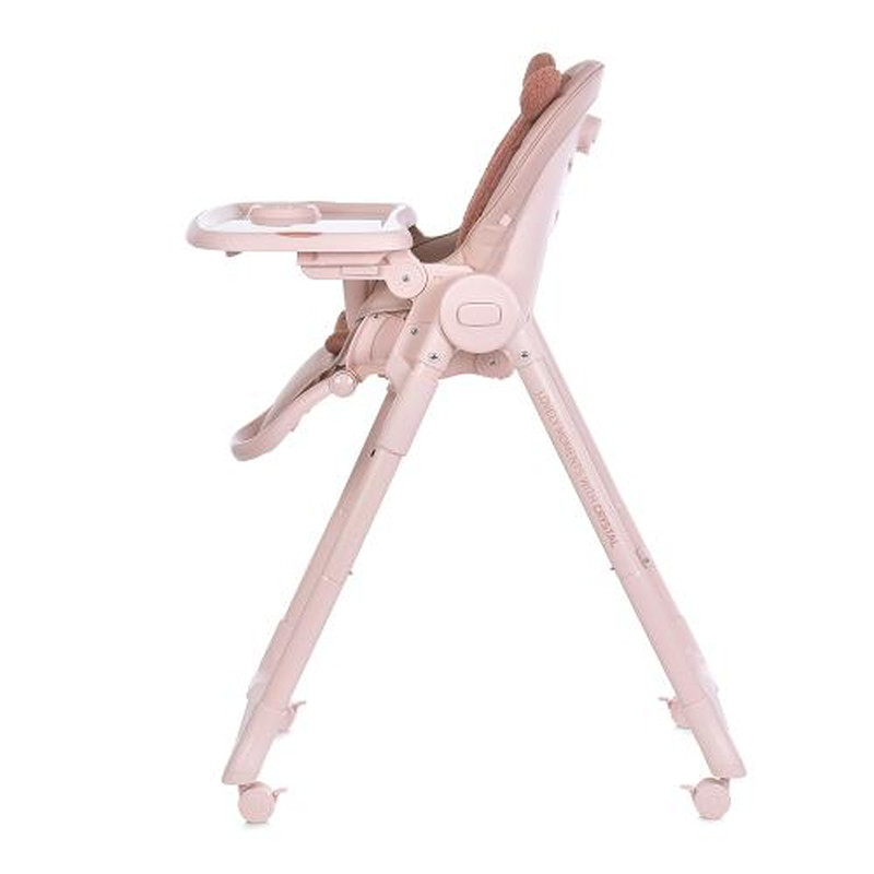 Стільчик El Camino ME 1037 CRYSTAL Bear Pink