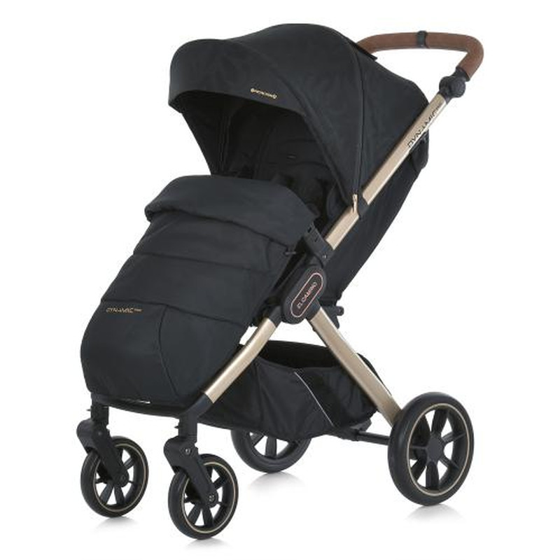 Прогулянкова коляска El Camino ME 1053G-2 DYNAMIC PRO Special Black