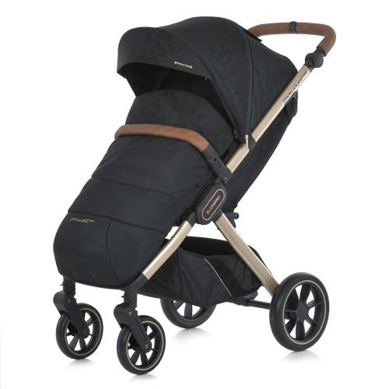 Прогулянкова коляска El Camino ME 1053G-2 DYNAMIC PRO Special Black