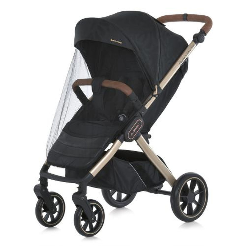 Прогулянкова коляска El Camino ME 1053G-2 DYNAMIC PRO Special Black