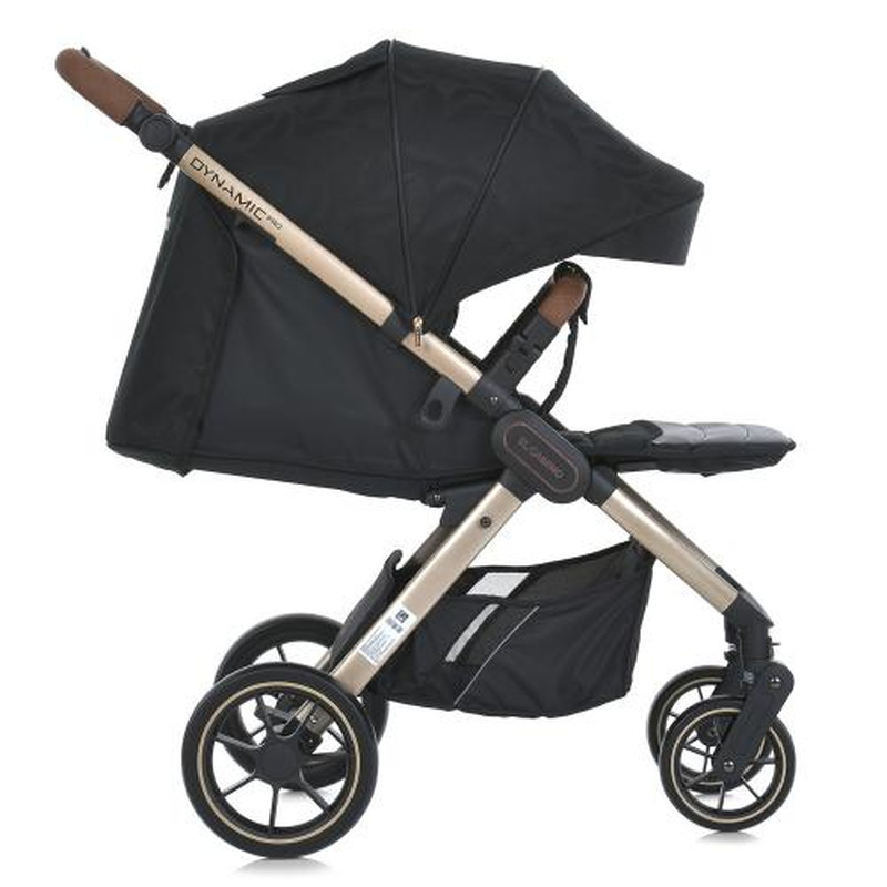 Прогулянкова коляска El Camino ME 1053G-2 DYNAMIC PRO Special Black