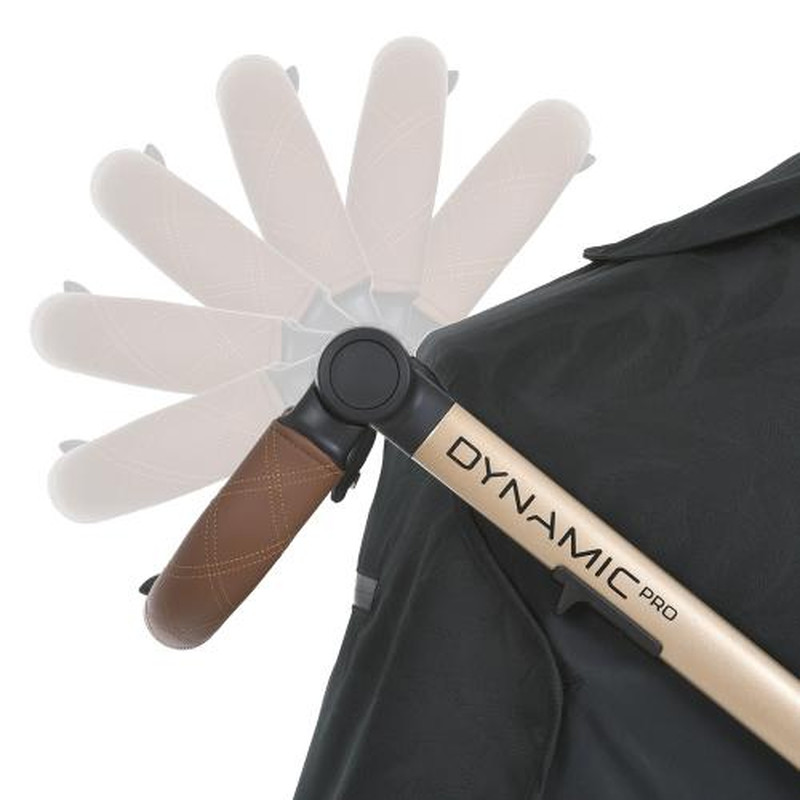 Прогулянкова коляска El Camino ME 1053G-2 DYNAMIC PRO Special Black