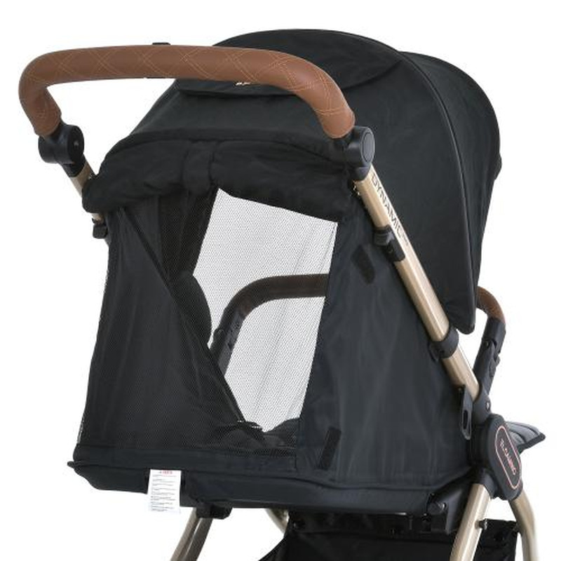 Прогулянкова коляска El Camino ME 1053G-2 DYNAMIC PRO Special Black