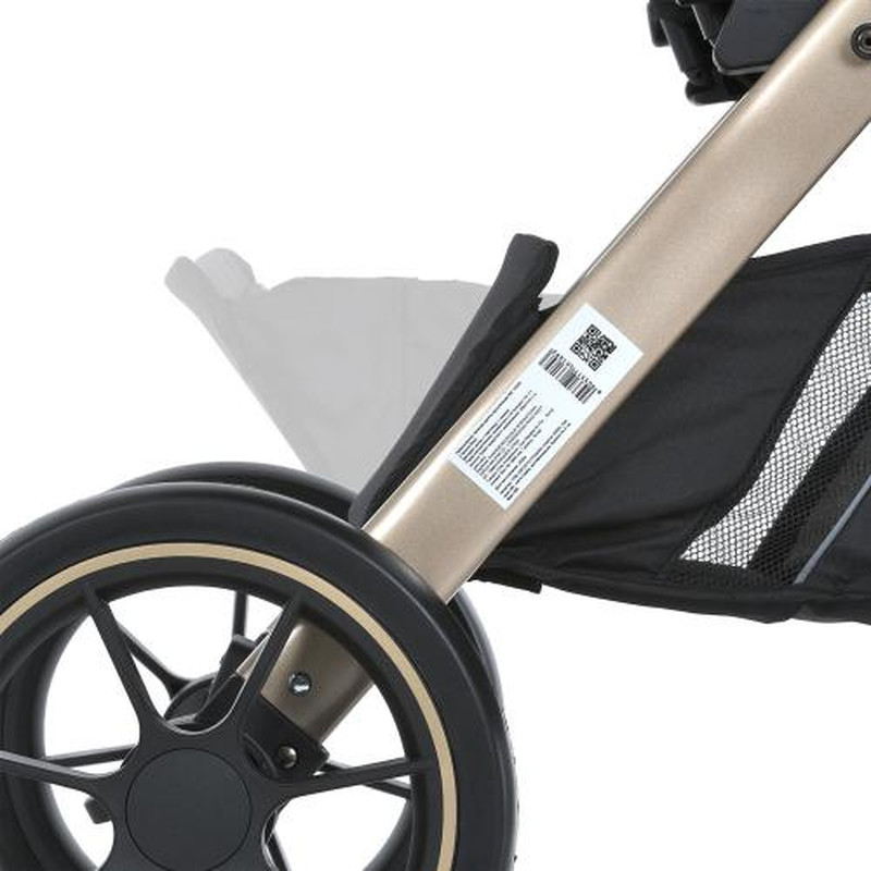 Прогулянкова коляска El Camino ME 1053G-2 DYNAMIC PRO Special Black