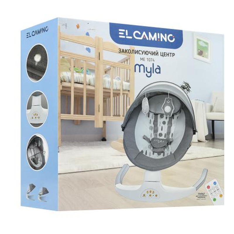 Заколисуючий центр El Camino ME 1074 MYLA Soft Mint