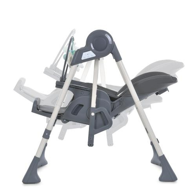 Стільчик-гойдалка El Camino ME 1087-G SWAN Dark Gray