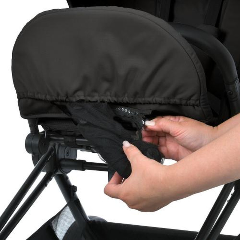 Коляска універсальна 2 в 1 El Camino ME 1091-1 PERSONA Total Black