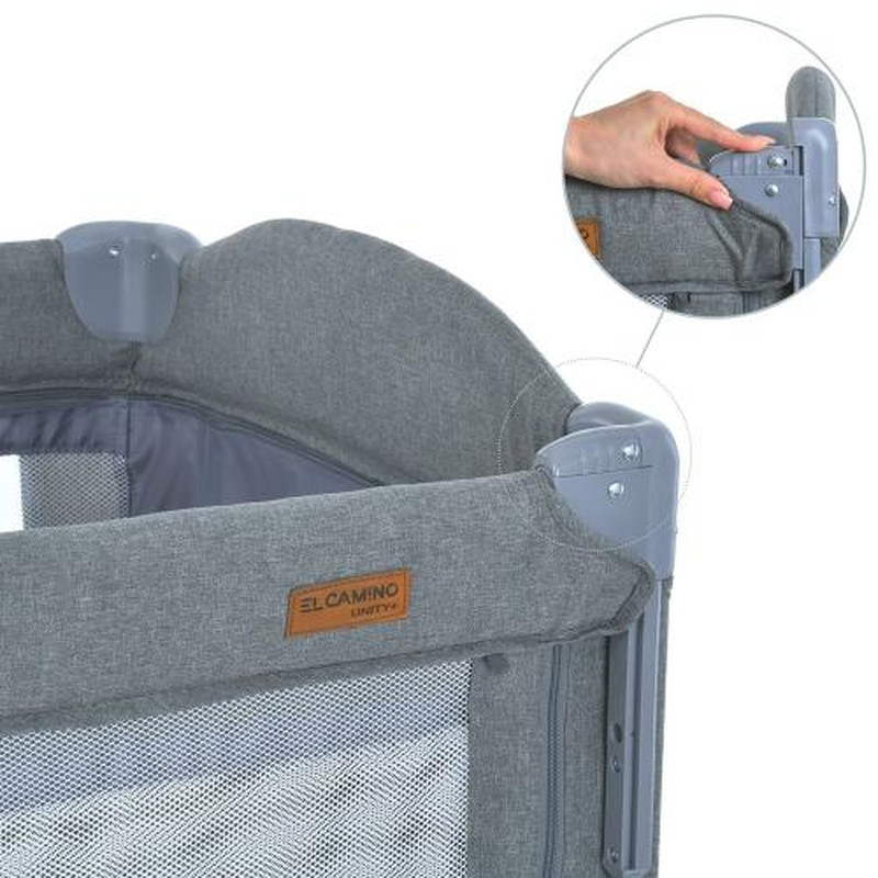 Манеж El Camino ME 1098 UNITY+ Gray