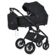 Коляска універсальна 2 в 1 El Camino ME 1100-1 ERA Black Ink