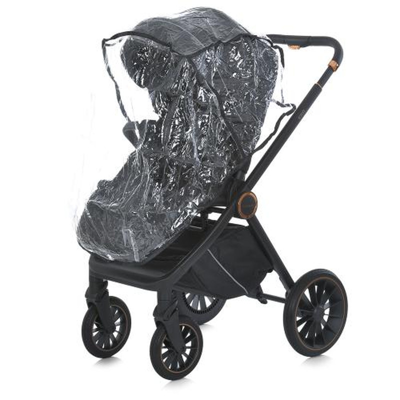 Коляска універсальна 2 в 1 El Camino ME 1100-1 ERA Black Ink