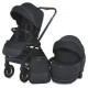 Коляска універсальна 2 в 1 El Camino ME 1100-1 ERA Black Ink
