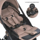 Коляска універсальна 2 в 1 El Camino ME 1100-1 ERA Taupe Beige