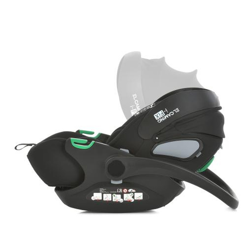 Автокрісло El Camino ME 1110 i-FIX Moon Black