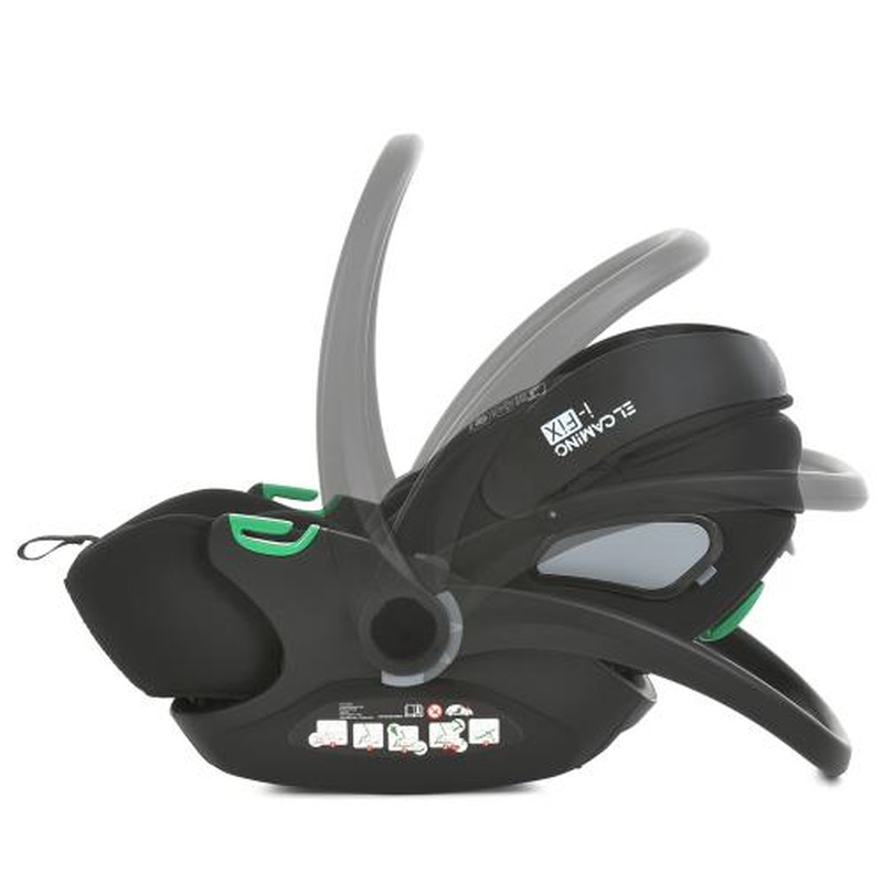 Автокрісло El Camino ME 1110 i-FIX Moon Black