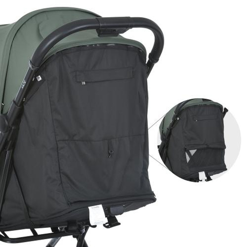 Прогулянкова коляска El Camino ME 1118  MUSE Khaki Green