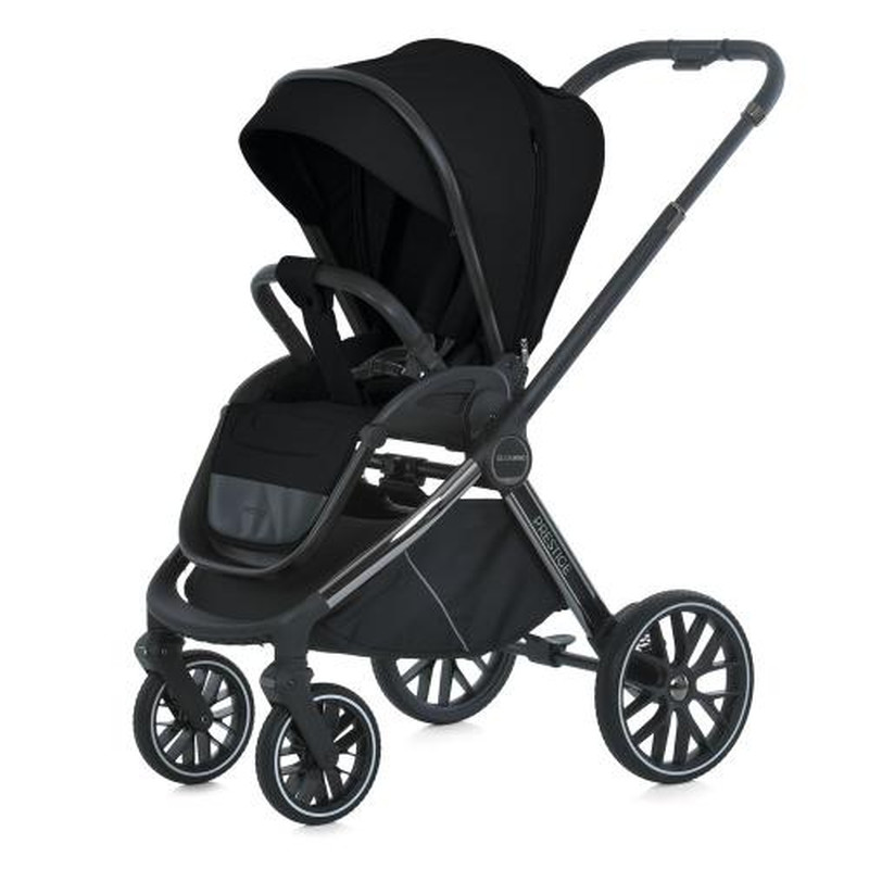 Коляска універсальна 2 в 1 El Camino ME 1124-2 PRESTIGE Black