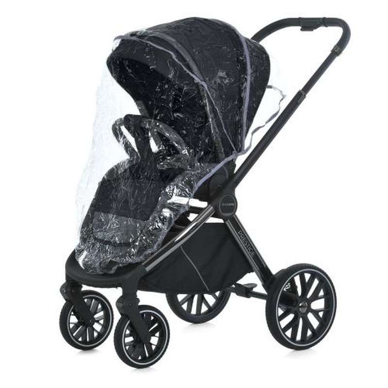 Коляска універсальна 2 в 1 El Camino ME 1124-2 PRESTIGE Black