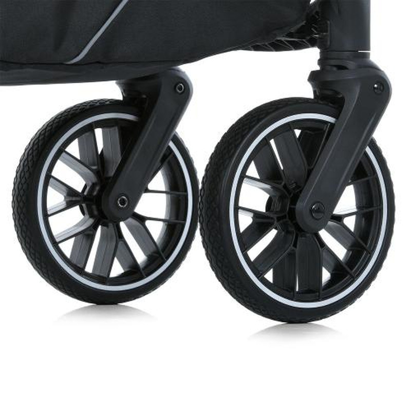 Коляска універсальна 2 в 1 El Camino ME 1124-2 PRESTIGE Black