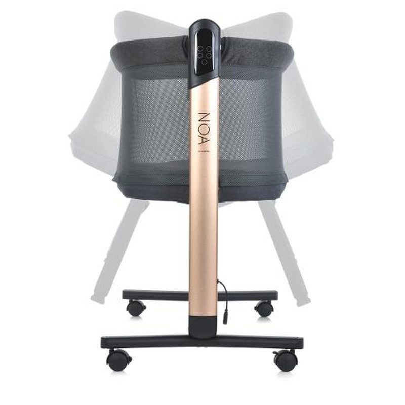 Ліжечко El Camino манеж ME 1125-G NOA Dark Gray