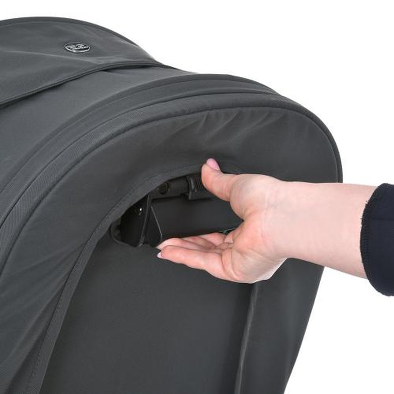 Коляска універсальна 2 в 1 El Camino ME 1126 GENESIS Asphalt Gray