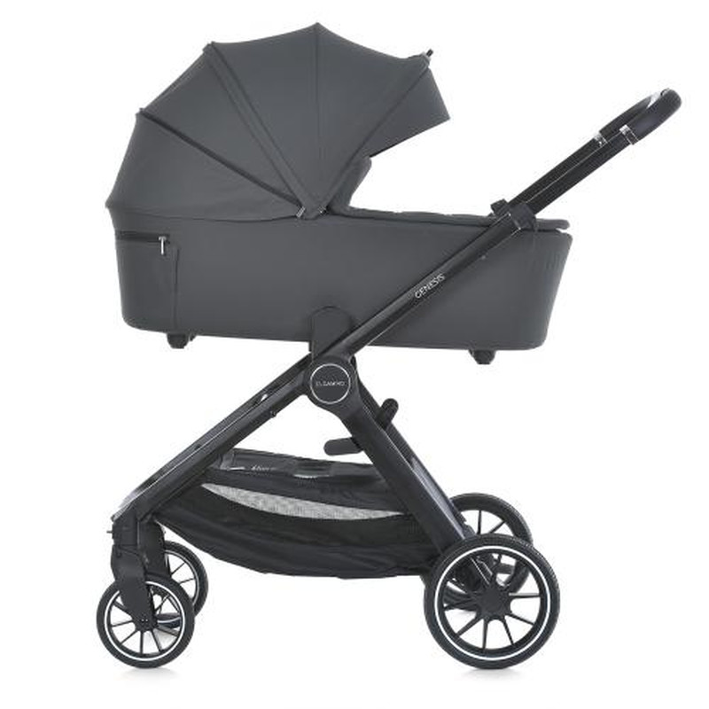 Коляска універсальна 2 в 1 El Camino ME 1126 GENESIS Asphalt Gray