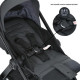 Коляска універсальна 2 в 1 El Camino ME 1126 GENESIS Asphalt Gray