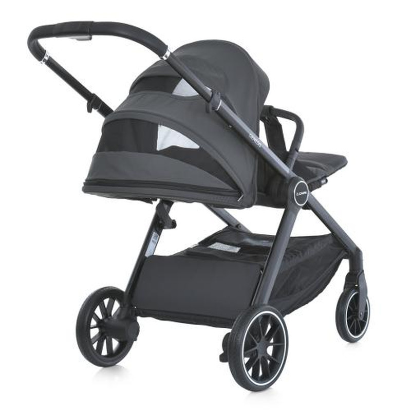 Коляска універсальна 2 в 1 El Camino ME 1126 GENESIS Asphalt Gray