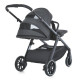 Коляска універсальна 2 в 1 El Camino ME 1126 GENESIS Asphalt Gray