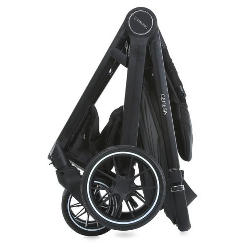 Коляска універсальна 2 в 1 El Camino ME 1126 GENESIS Asphalt Gray