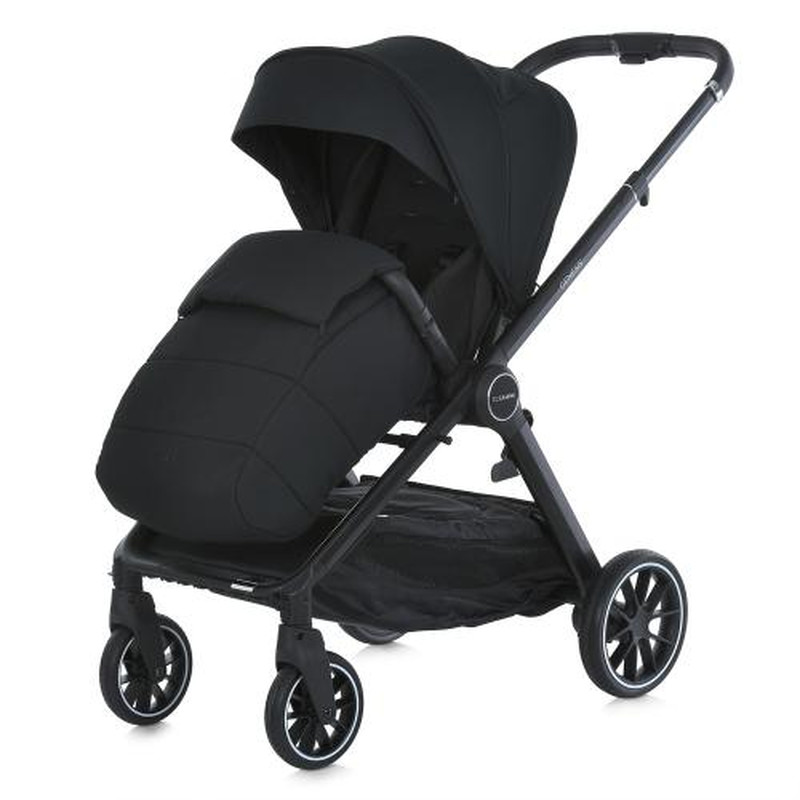 Коляска універсальна 2 в 1 El Camino ME 1126 GENESIS Jet Black