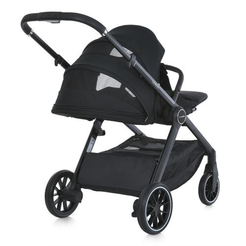 Коляска універсальна 2 в 1 El Camino ME 1126 GENESIS Jet Black