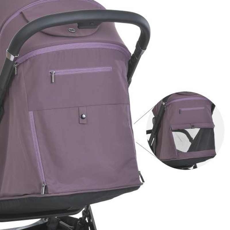 Прогулянкова коляска El Camino ME 1127-B BEYA Vintage Plum