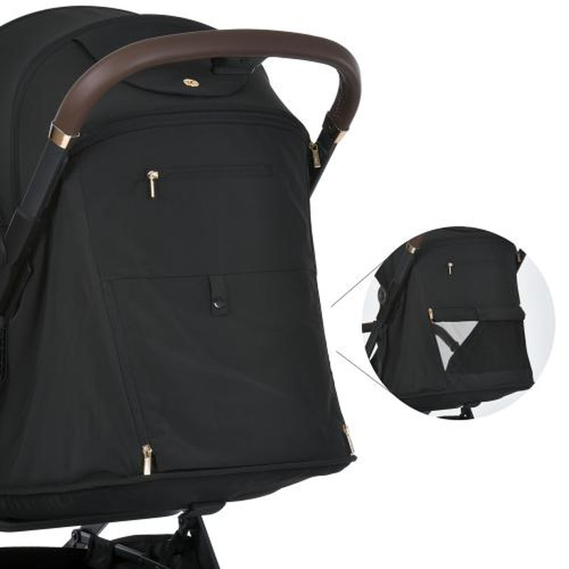 Прогулянкова коляска El Camino ME 1127-G BEYA Black