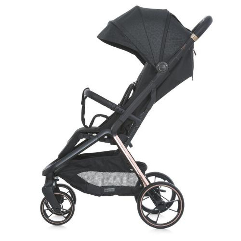 Прогулянкова коляска El Camino ME 1127-G BEYA Black Leo