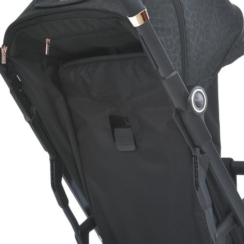 Прогулянкова коляска El Camino ME 1127-G BEYA Black Leo