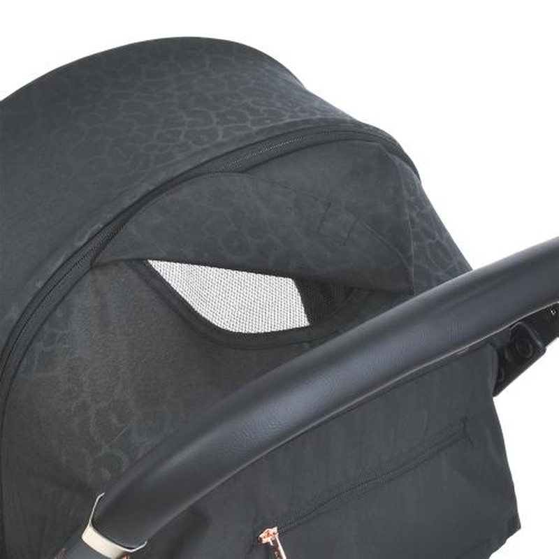 Прогулянкова коляска El Camino ME 1127-G BEYA Black Leo